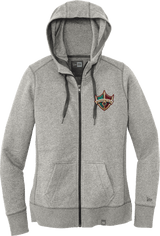 Delaware Ducks New Era Ladies French Terry Full-Zip Hoodie