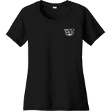 Brutes Mafia Ladies PosiCharge Tri-Blend Wicking Scoop Neck Raglan Tee